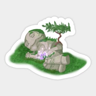 Sleeping Golem Sticker